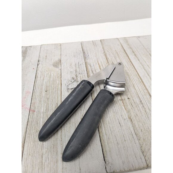Oxo Good Grips Garlic Press With Soft Non-Slip Handles & Durable Stainless Steel - Picture 4 of 6